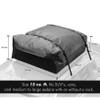 Waterproof Car Top Carrier for Top of Vehicle Includes Straps Mat Storage Rooftop Cargo Carrier