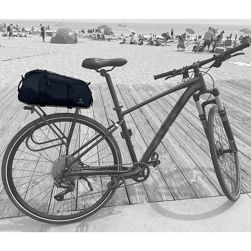 Large Capacity Hard Shell Storage Bike Rear Rack Bag