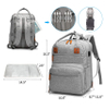 Multifunction Maternity Travel Expandable Backpack Baby Travel Diaper Bag