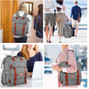 Teacher Work Travel Casual Bookbag Water Resistant College School Computer Purse Bag Waterproof Laptop Backpack