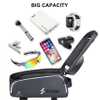 Bike Handlebar Waterproof Phone Mount Bag Top Tube Phone Pack Cycling Phone Pouch Accessories for Phone Below 6.5" Cycling Bag