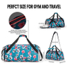 Dry Wet Separated Duffle Bag Large Capacity Vacation Bag Large Carry on Workout Bag