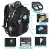 Extra Large Business Computer Bag Durable Travel College School Laptop Backpack