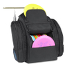 Disc Golf Bag Durable Frisbee Golf Bag with Large Capacity Water Bottle Holder
