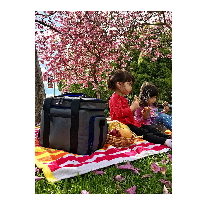 Multi-Functional Outdoor Portable Meal Bag Insulated Cooler Lunch Bag