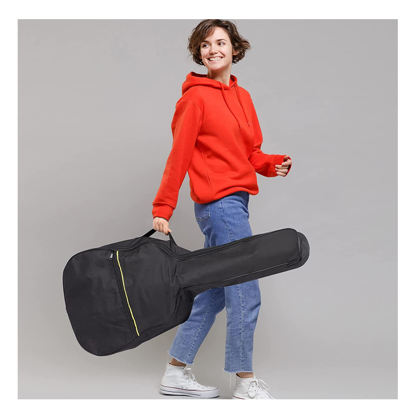 Leisure Shockproof Acoustic Instrument Guitar Packaging Bag Dust Cover Soft Guitar Backpack Case Storage Gig Bag