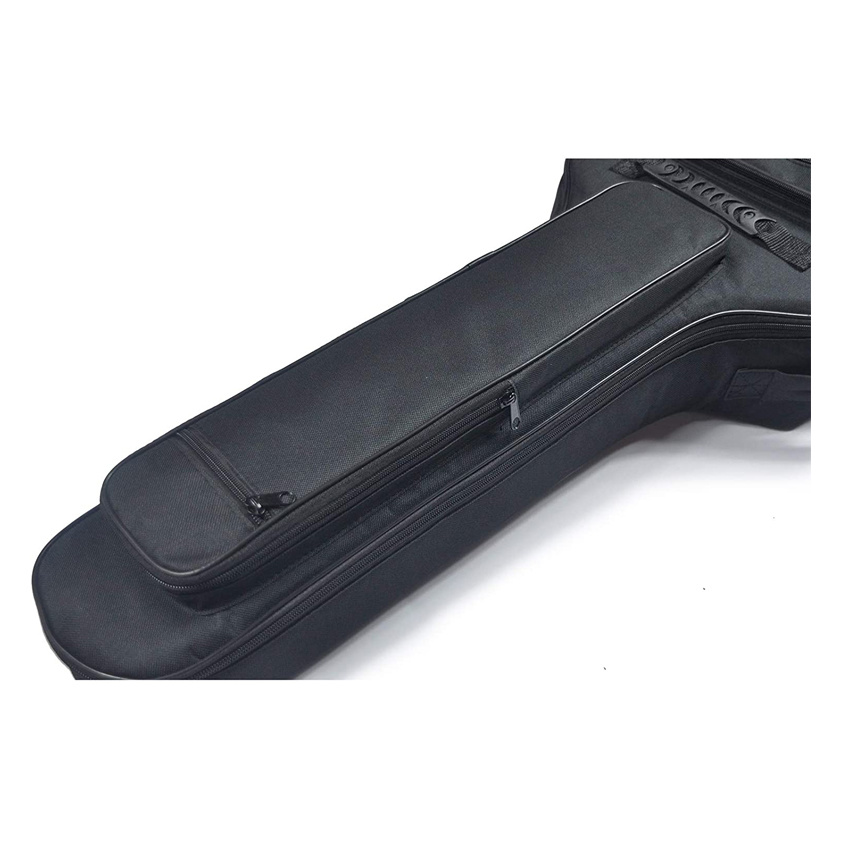 41 Inch Acoustic Guitar Padded Gig Bag with 6 Pockets, Pick Sampler and Guitar Strap