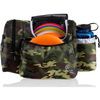 Large Capacity Holds 10-14 Discs Water Bottle and Accessories Disc Golf Bag