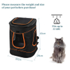 Professional Pet Backpack Ventilation Dog Cat Cage Functional Pet Travel Backpack