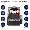 Outdoor Sports Frisbee Bag Durable Disc Bag Professional Plate Bag Pet Toy Backpack