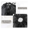 Travel Camp Washable Bag with Adjustable Shoulder Straps and Drawstring Closure Heavy Duty Laundry Backpack