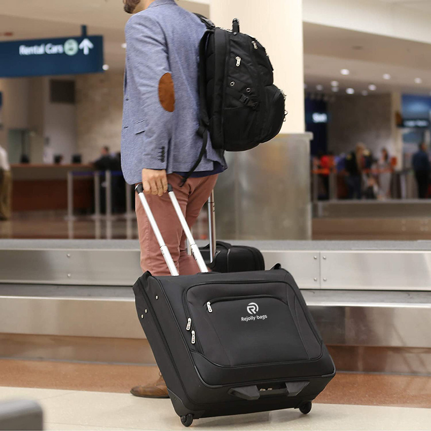 Premium Rolling Bonus Hanging Feature, Men′s and Women′s, Carry-on Luggage Garment Bag