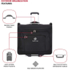 Premium Rolling Bonus Hanging Feature, Men′s and Women′s, Carry-on Luggage Garment Bag