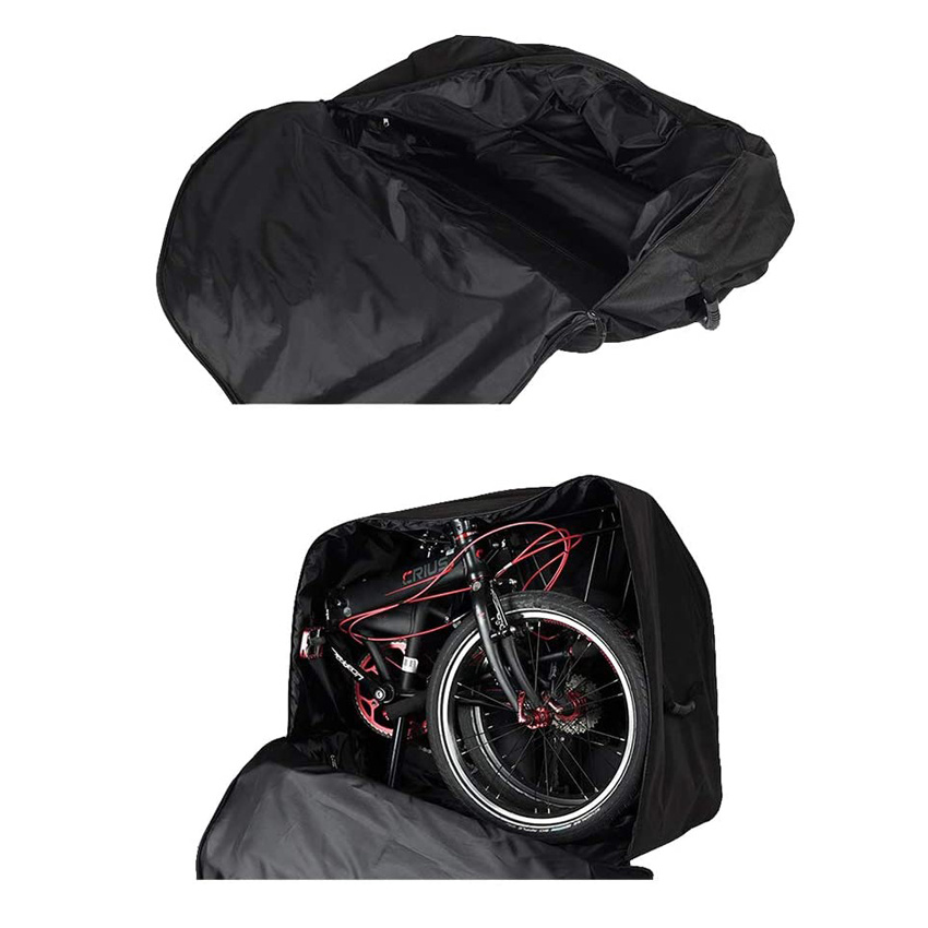 Folding Bike Carry Bag Bike Travel Bag PRO Bicycle Travel Case with Wheel