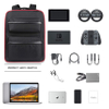 Waterproof Game Backpack Travel Carrying Case Storage Bag for Game Equipment