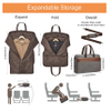 Heavy Duty Garment Bags Large Capacity Practical Hanging Suit Bags for Closet Storage
