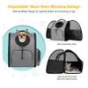 Pet Bag Dog Carrier Front Pack Breathable Head-out Bag for Travel Hiking Camping Use