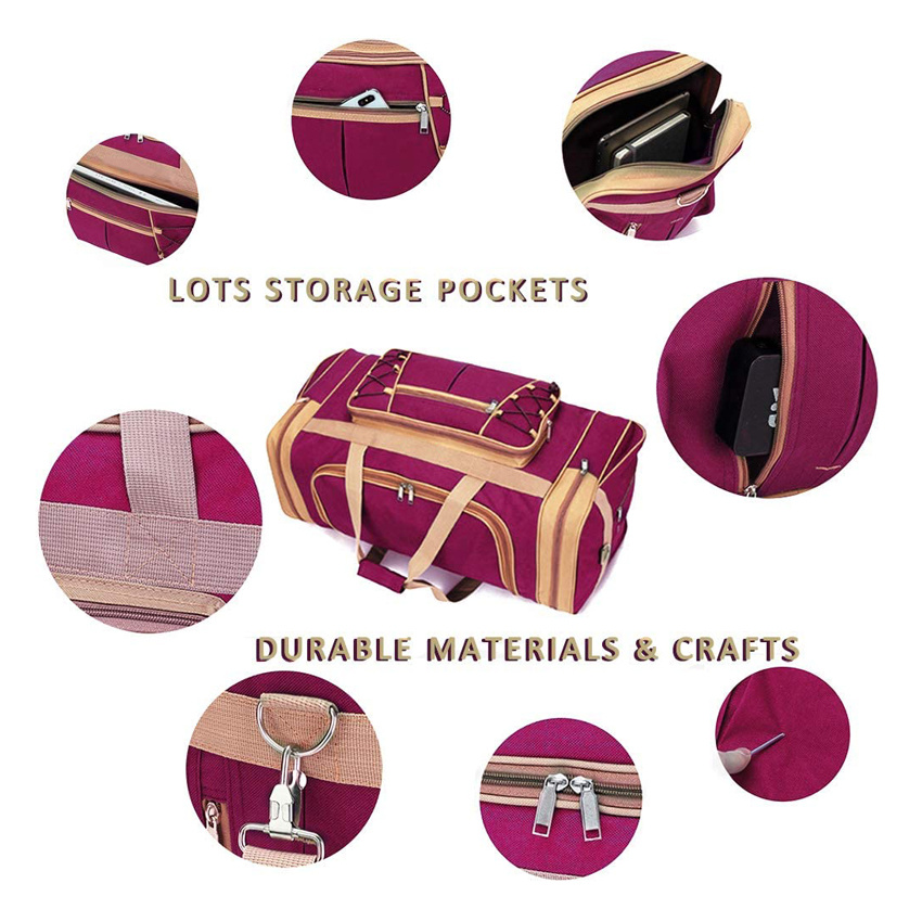 Wholesale Large Tear Resistant Duffel Bag Sports Luggage Bag Tote Gym Bag