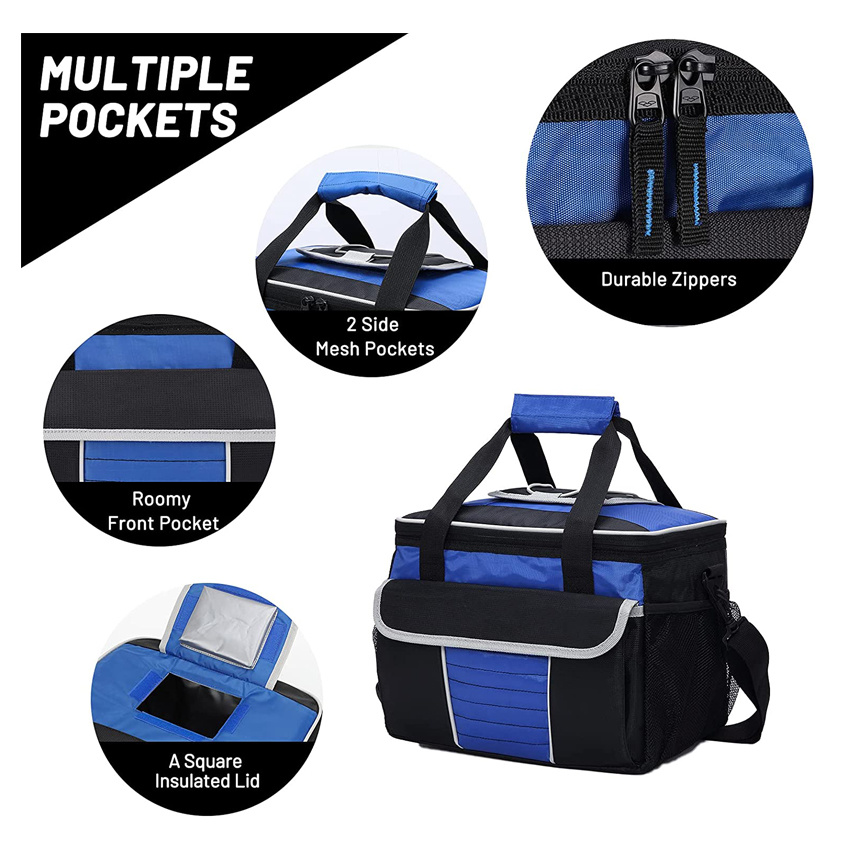 Portable Bottle Bag Casual Outdoor Picnic Basket Warm Bag Ice Bag