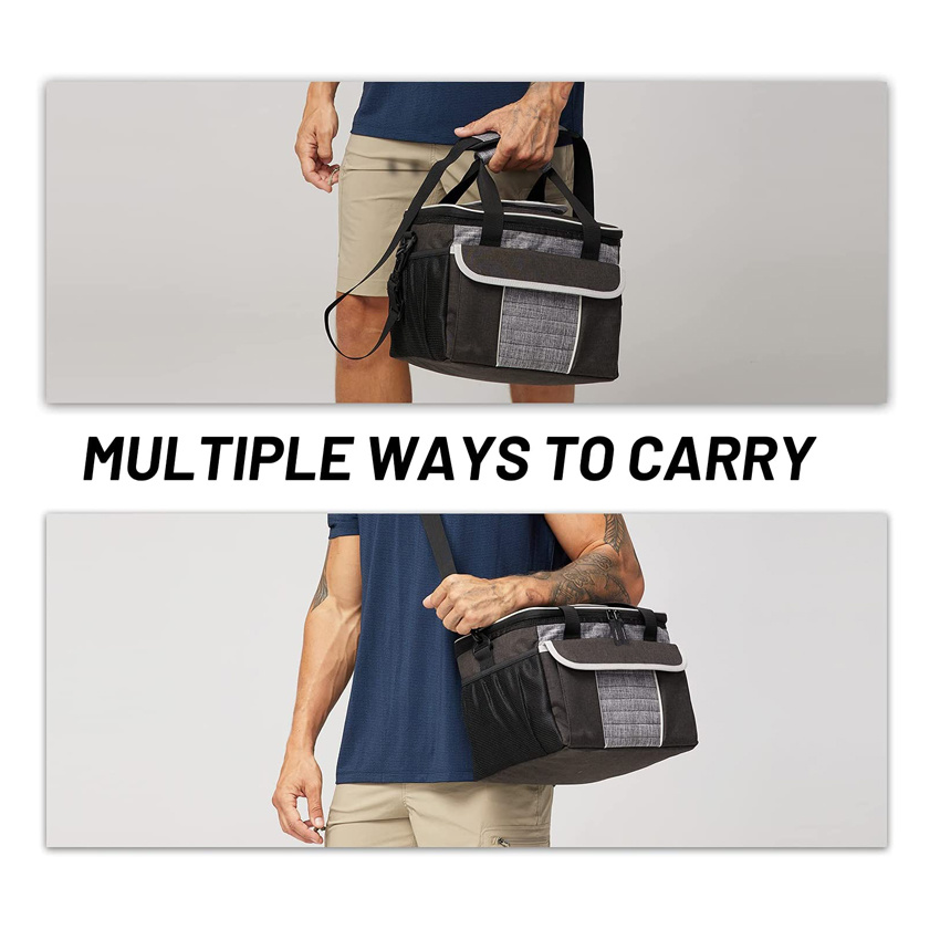 Lightweight Portable Insulated Lunch Bag Waterproof Picnic Tote Bag Food Delivery Bag