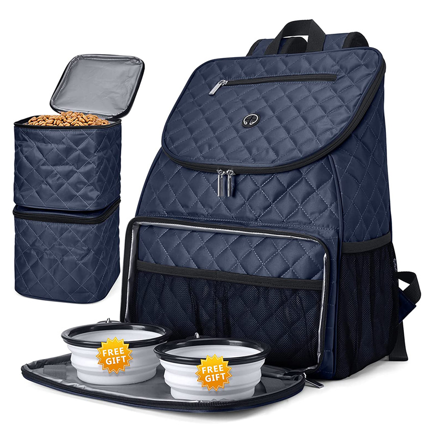 Foldable Pet Travel Products Bag Cat Dog Toy Snack Backpack