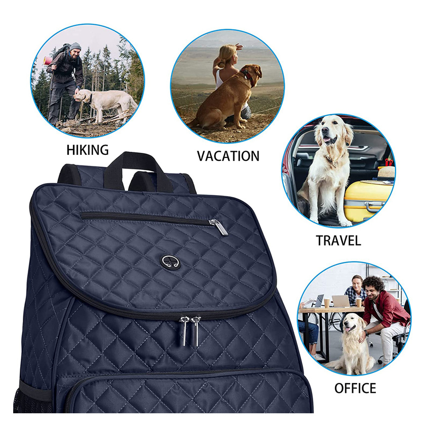 Foldable Pet Travel Products Bag Cat Dog Toy Snack Backpack