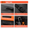 Hitch Mount Cargo Carrier Bag Soft Shell Heavy Duty Car Roof Bag for Truck Pickup All Vehicle