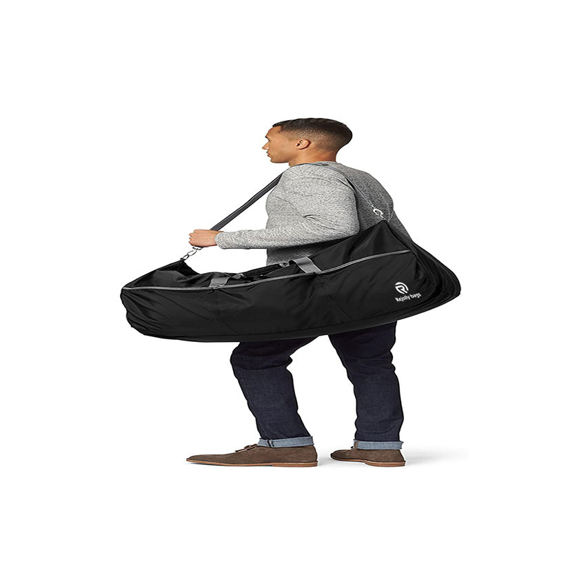 Wholesale Lightweight Black Bag High Quality Large Travel Luggage Duffel Bag