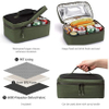 Water Resistant Lightweight Tactical Bag Soft Tackle Box with Rod Holder and Protective Rain Cover Fishing Fish Bag