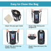 Dry Bag Backpack 20L Dry Sack Waterproof Bag with Bottle Holder Lightweight Dry Storage Bag