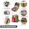 Military Style Bag EMT Individual First Aid Kits Backpack System for Home or Outdoor Survival Emergency Bag