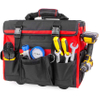 Rolling Tool Bag with Wheels Organizer Telescoping Handle 18" Wide Storage Organizer Bag Tool Bag