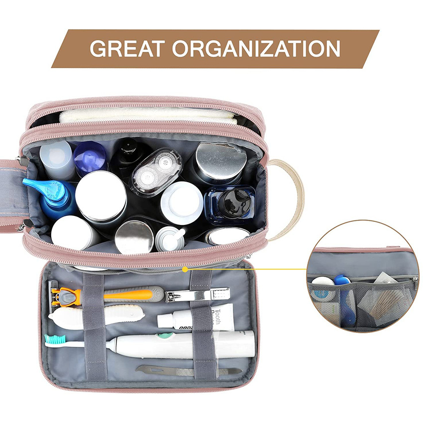 Travel Toiletry Water-Resistant Shaving Bag for Toiletries Accessories Toiletry Bag