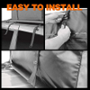 Rooftop Cargo Carrier Bag 15 Cubic Feet - Waterproof Car Top Carrier Roof Luggage Rack Storage Bag for All Vehicles with/Without Roof Rack Bag