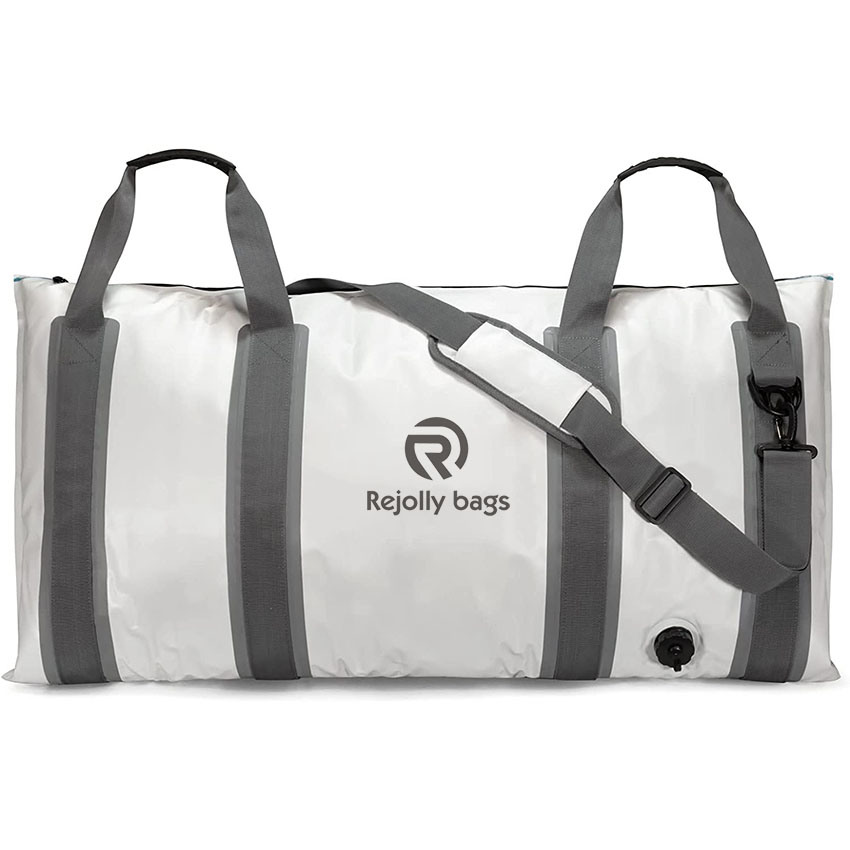 Insulated Fish Cooler Bag Large Insulated Kill Bag with Easy Grip Carry Handles and Carry Pack/Leakproof Monster Fishing Bag