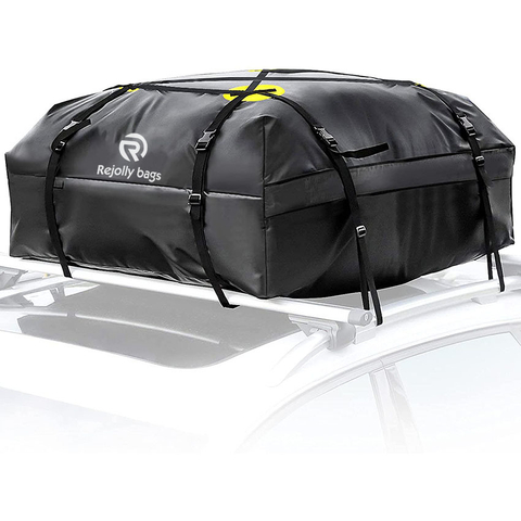 Roof Top Cargo Carrier, Waterproof Rooftop Cargo Bag for Cars, Trucks, Van and SUV - Soft Shell Luggage Rack on Car Topper Bag