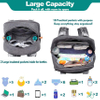 Fashion Diaper Bag Baby Nappy Changing Bags Multifunction Waterproof Travel Backpack
