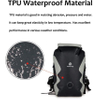 Waterproof Dry Bag Backpack 30L Lightweight TPU Floating Dry Sack for Kayaking Fishing Camping Boating Hiking Men Women with Padded Straps Breathing System