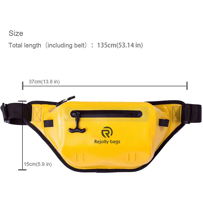 Waterproof Snorkeling Bag Waterproof Waist Bag Canoe Kayak Surfing Storage Pack Fishing Dry Bag