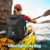 Waterproof Floating Dry Bag Backpack: 20L Lightweight Dry Backpacks/Watertight Ultralight Kayak Dry Bags with Pack for Kayaking Backpacking Surfing Boating Bag