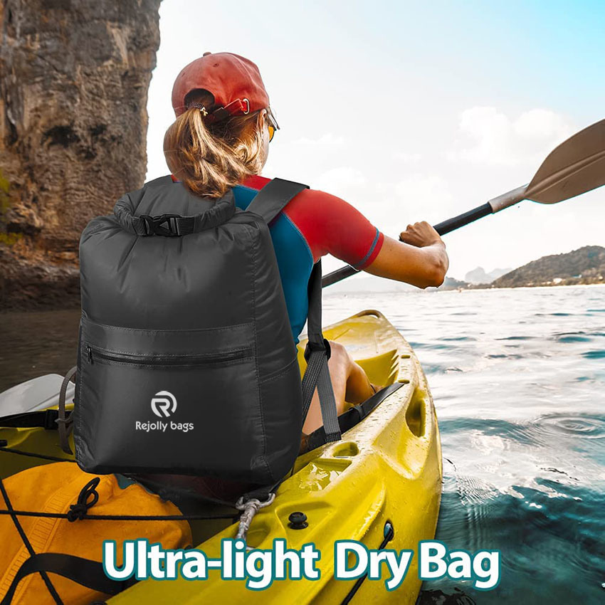 Waterproof Floating Dry Bag Backpack: 20L Lightweight Dry Backpacks/Watertight Ultralight Kayak Dry Bags with Pack for Kayaking Backpacking Surfing Boating Bag