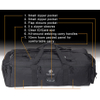 Military Style Large Duffle Bag Tactical Gear Load out Bag Deployment Cargo Bag Travel Sports Equipment Duffel Luggage with Backpack Straps Bag
