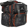 Fishing Pack with 4 Accessory Trays, Water Resistant PVC, Multiple Storage Pockets, Tool Bag, G-Hook Closure System Fishing Tackle Bag