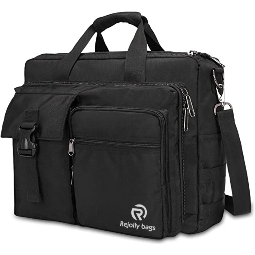 Men′s Military Style Laptop Messenger Bag 15.6 Inch, Laptop Briefcase Business Bag Computer Shoulder Handbags Waterproof Attache Case for Electronics Tote Bag
