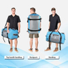 Waterproof Duffel Bag, Large Capacity, Adjustable Thickened Straps and Handles, Zip Closure, Air Valve Keeps Equipment Safe, Perfect for Boating Rafting Bag