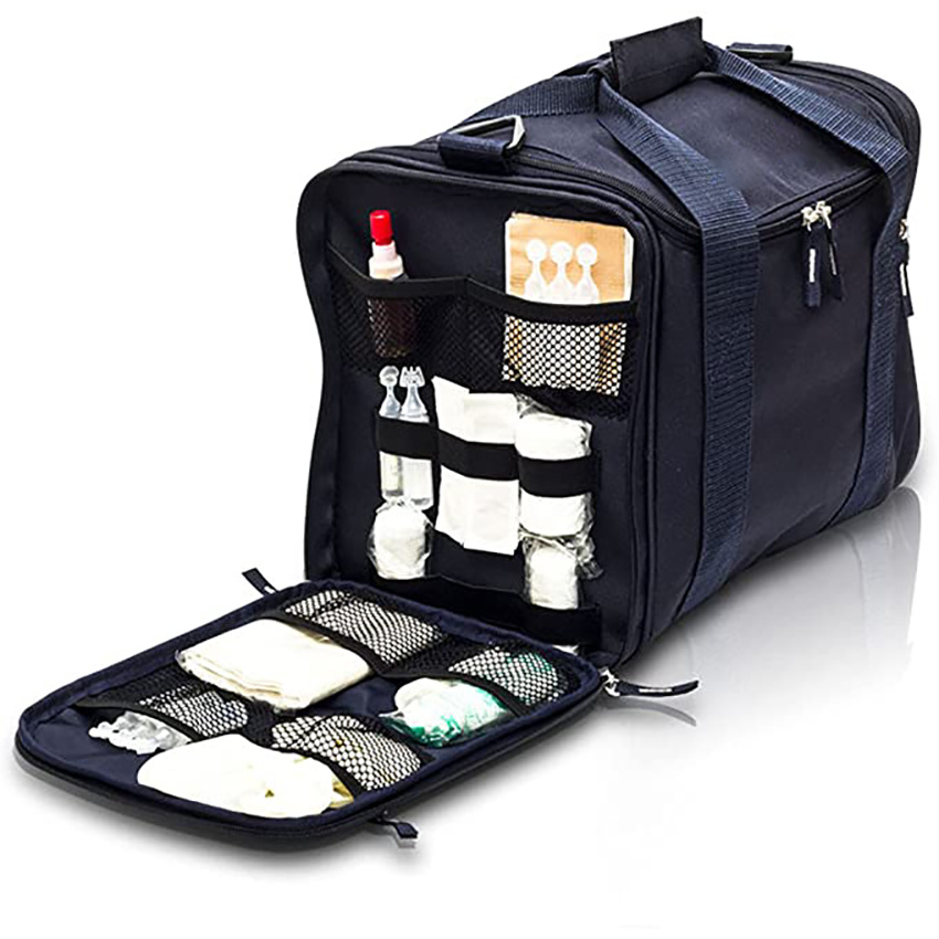 Camping First Aid Kit Compact Mini Emergency Trauma Bag for Home Professional Storage Medical Backpacking Outdoors