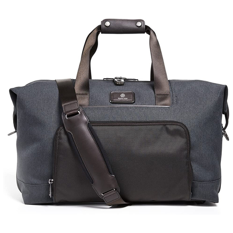 Double Expansion Satchel Bag Overnight Duffel Bag with Shoe Compartment Waterproof