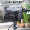 Bicycle Handlebar Bag Basic with Waterproof Rain Cover Strap Fixing