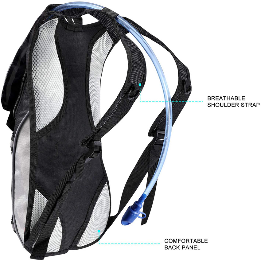 with 2L Hydration Bladder Lightweight Insulation Water Rucksack Backpack Bladder Bag Cycling Bicycle Bike/Hiking Climbing Pouch Hydration Backpack