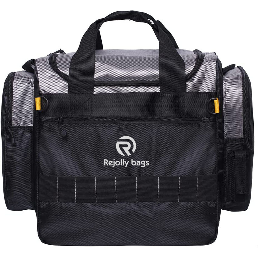 Medium Fishing Gear Storage Bags Portable Fishing Organizer Shoulder Satchel Fishing Tackle Bag